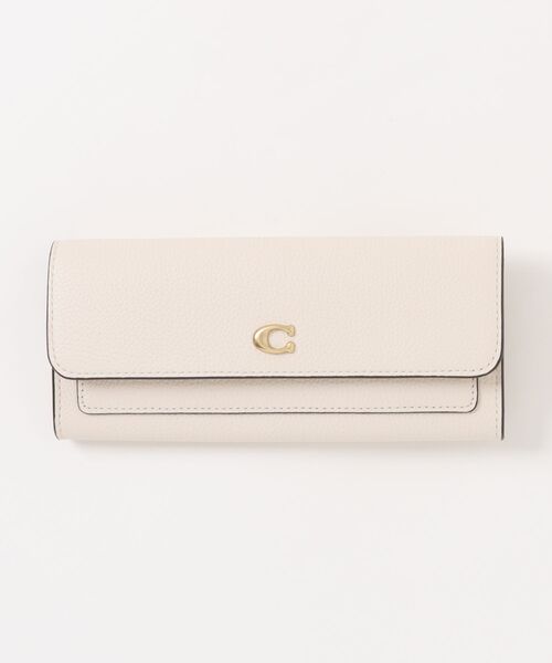 COACH ミラ ロング フラップ ウォレット COACH 財布 ミラ ロング フラップ ウォレット・シグネチャー