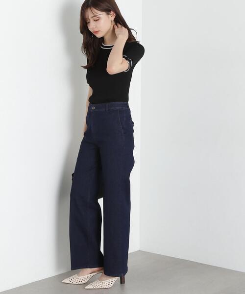 PROPORTION BODY DRESSING ニット セーター リボンポイント