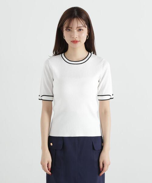 PROPORTION BODY DRESSING ニット セーター リボンポイント