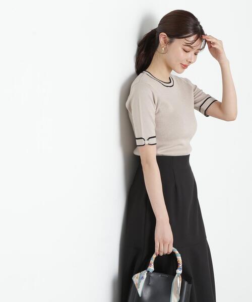 PROPORTION BODY DRESSING ニット セーター リボンポイント
