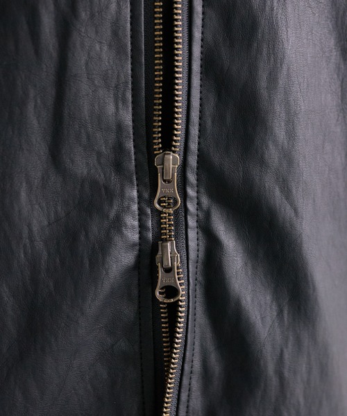 「PUAL CE CIN」 ジップアップブルゾン FREE ブラック レディース_画像9