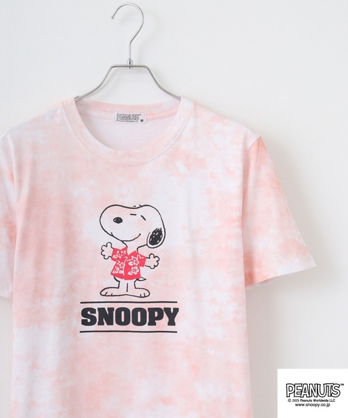 tシャツ 「PEANUTS」「別注」プリントTシャツ レディース PEANUTS tシャツ 「PEANUTS / SNOOPY」別注 ピーナッツ