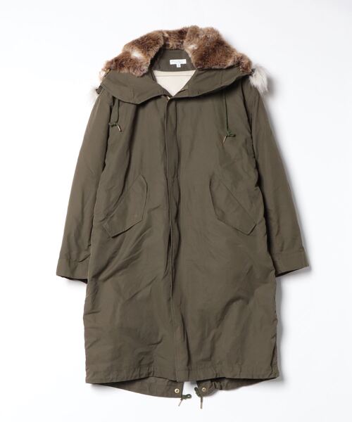 BEAUTY&YOUTH UNITED ARROWS」 モッズコート M グリーン レディース 