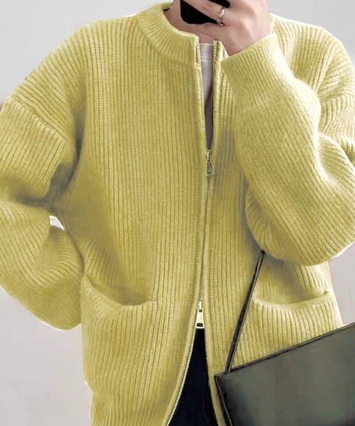 「Amulet」 ニットカーディガン FREE ブラック レディース_画像7