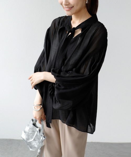 【新品】ジャス定価16800ブラウス♡ ピグメント染ギャザーブラウス – to blossom