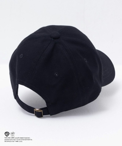 キャップ 帽子 TOM＆JERRY トムとジェリー 綿ツイルフロント刺繍CAP