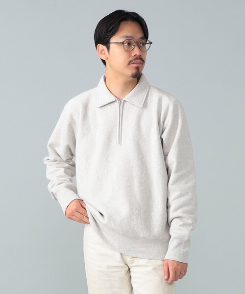 トレーナー スウェット *A VONTADE / ハーフジップ スウェット メンズの画像