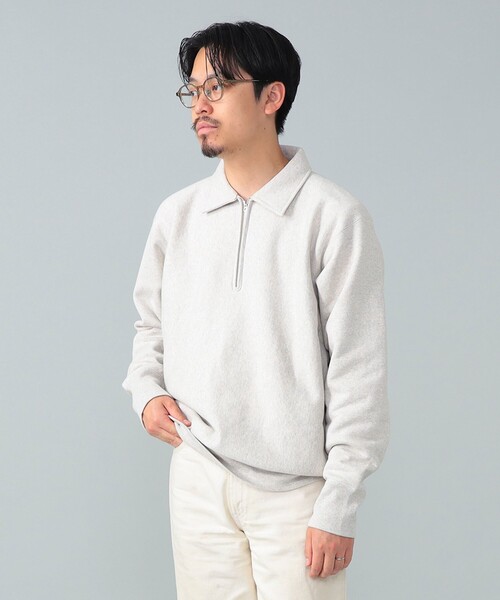 トレーナー スウェット *A VONTADE / ハーフジップ スウェット メンズの画像