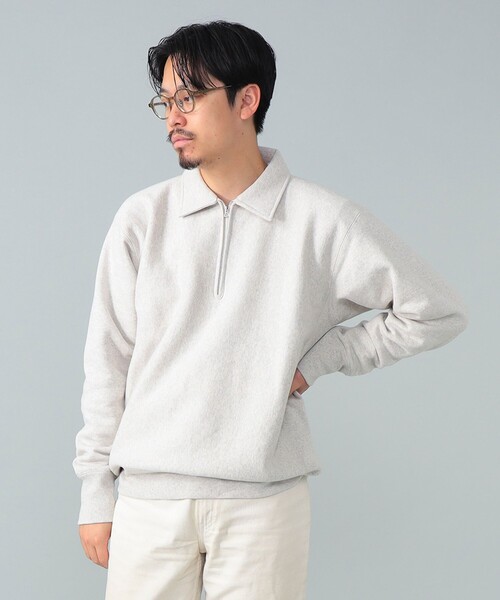 トレーナー スウェット *A VONTADE / ハーフジップ スウェット メンズの画像