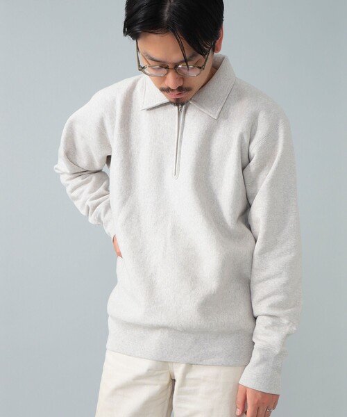 トレーナー スウェット *A VONTADE / ハーフジップ スウェット メンズの画像