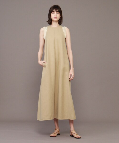 DRESSTERIOR 「DRESSTERIOR」 サロペットスカート 36 ベージュ