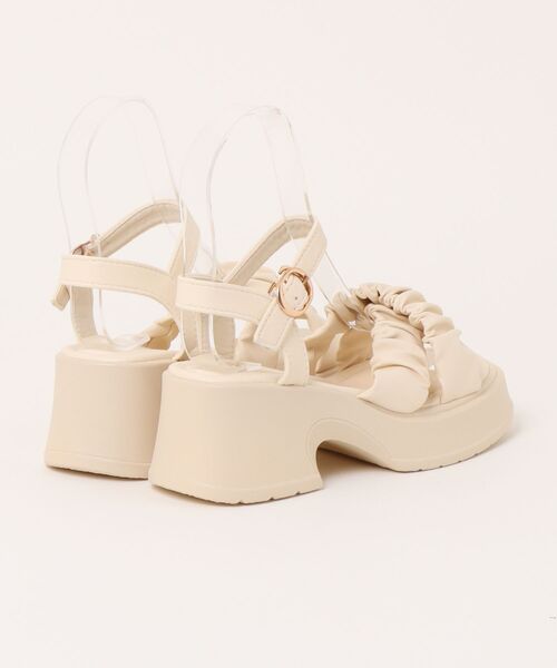 WESTSEA サンダル 厚底ヒール クロスベルトサンダル レディース