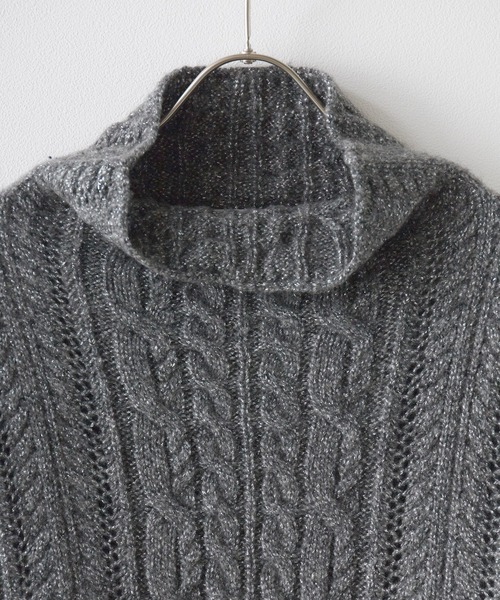 ADAWAS（アダワズ） ニット セーター ADAWAS/アダワス METALLIC AIRY