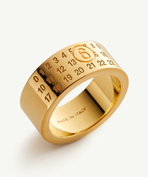 指輪・リング MM6 Maison Margiela Minimal Logo 8mm Ring MM6 指輪 リング MAISON MARGIELA Minimal Logo 8mm SM6UQ0057