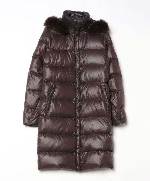 DUVETICA（デュベティカ） ダウンコート 40 ブラウン レディース