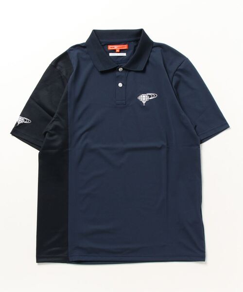 BEAMS GOLF　メンズ L　ネイビーポロシャツ BEAMS GOLF 「BEAMS GOLF」 半袖ポロシャツ L ネイビー メンズ
