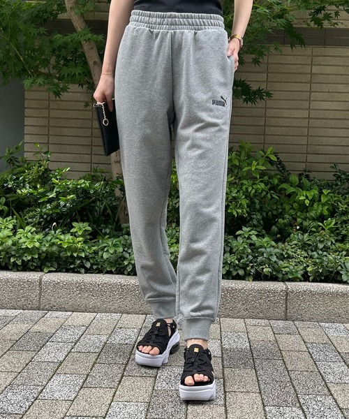 PUMA（プーマ） スウェットパンツ ジャージ 「PUMA」ESS NO.1 ロゴ