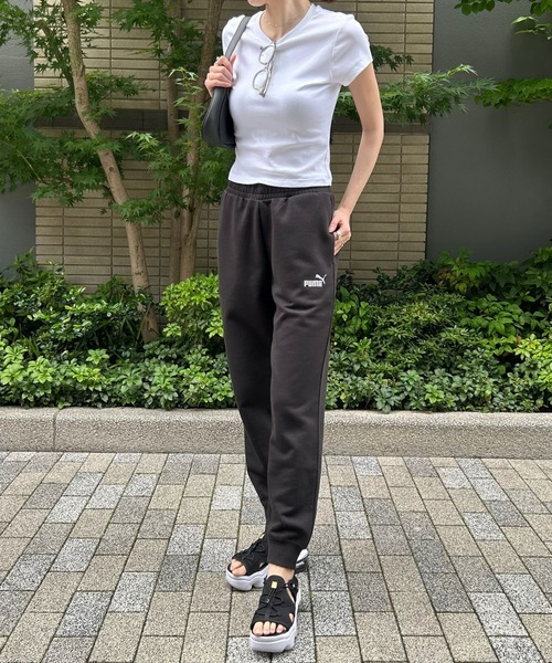 PUMA（プーマ） スウェットパンツ ジャージ 「PUMA」ESS NO.1 ロゴ