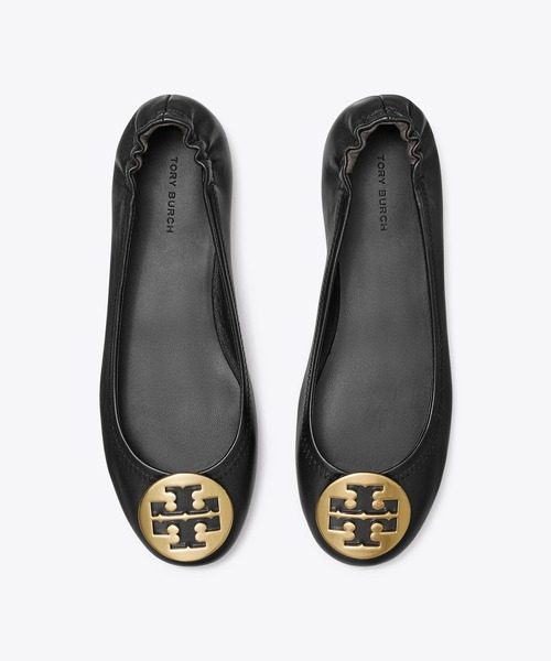 トリーバーチ ブラック バレエシューズ 7 TORY BURCH 「TORY BURCH」 バレエシューズ 7 ブラック