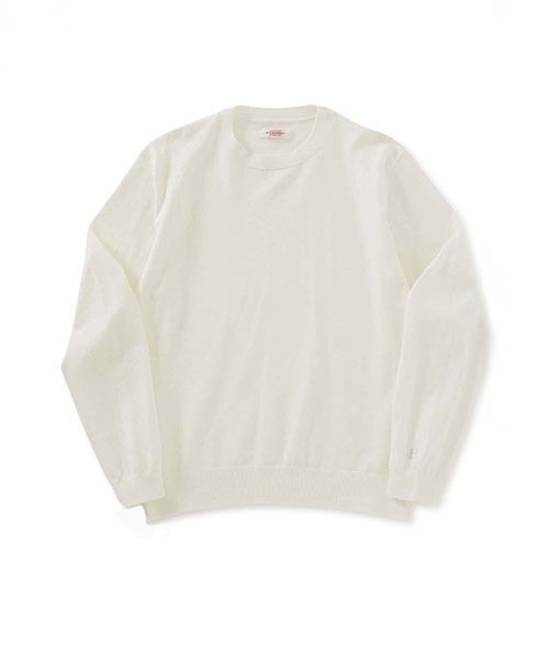 美品　ハリウッドランチマーケット　コットンウォッシャブルクルーネックセーター HOLLYWOOD RANCH MARKET（HOLLYWOOD RANCH MARKET） セーター ニット