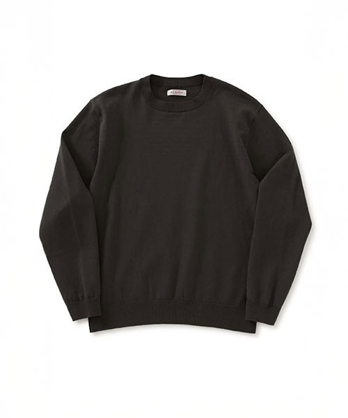 美品　ハリウッドランチマーケット　コットンウォッシャブルクルーネックセーター HOLLYWOOD RANCH MARKET（HOLLYWOOD RANCH MARKET） セーター ニット
