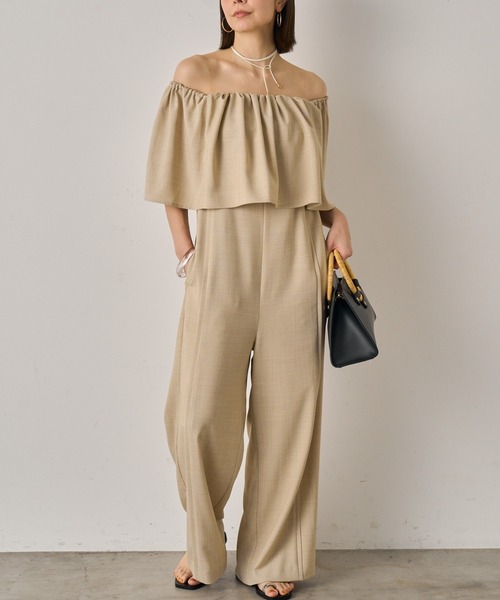Loungedress オールインワン オフショルオールインワン