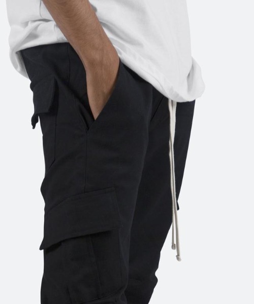 MNML ブラック カーゴパンツ mnml 「mnml」 カーゴパンツ LARGE ブラック メンズ : ZOZOTOWN
