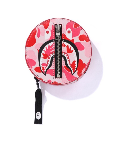 A BATHING APEシャークコインケース A BATHING APE コインケース ABC CAMO SHARK COIN CASE
