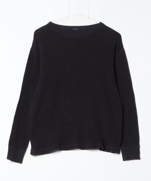 COMOLI 「COMOLI」 長袖Tシャツ 1 ネイビー メンズ : ZOZOTOWN