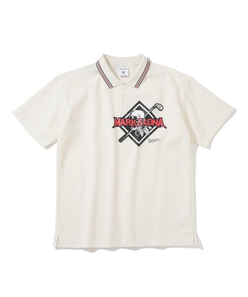 MARK&LONA（マークアンドロナ） ポロシャツ Vince Skull Iron Polo