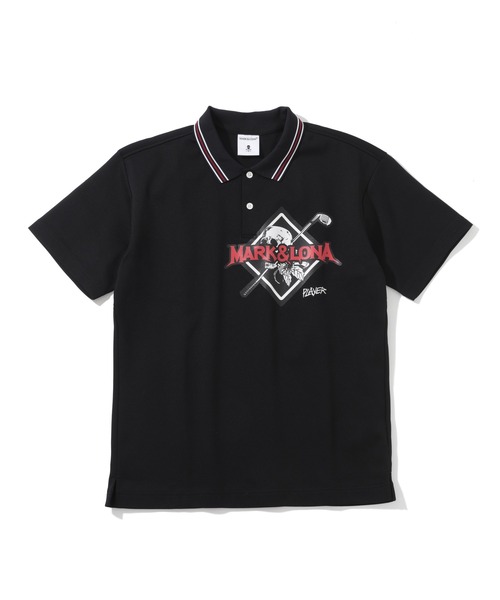 MARK&LONA（マークアンドロナ） ポロシャツ Vince Skull Iron Polo