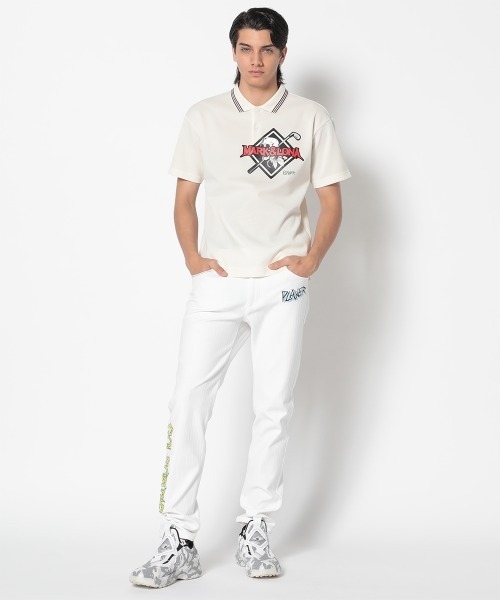 MARK&LONA（マークアンドロナ） ポロシャツ Vince Skull Iron Polo