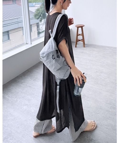 reca（レカ） ワンピース 半袖 「ZOZOTOWN限定」ヨーク切替フレンチ
