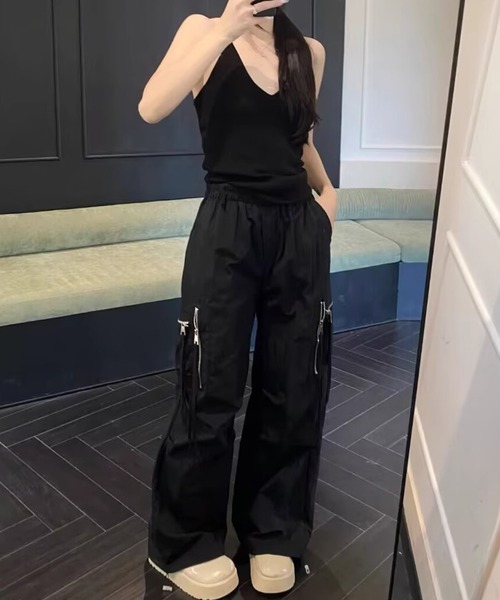 Lace Ladies（レースレディース） パンツ ファスナー ストラップ付き