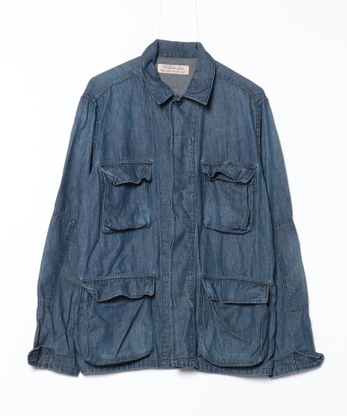 REMI RELIEF レミレリーフ インディゴブルー デニムジャケット S REMI RELIEF 「REMI RELIEF」 デニムジャケット MEDIUM