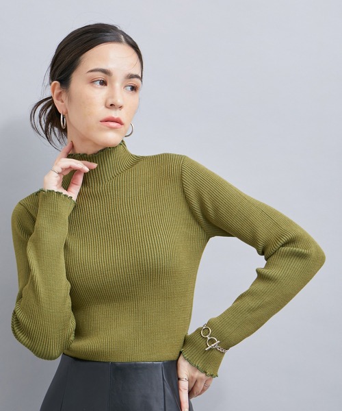 「LE CERCLE par rope'」 タートルネックニット FREE ブラック系その他 レディース_画像8