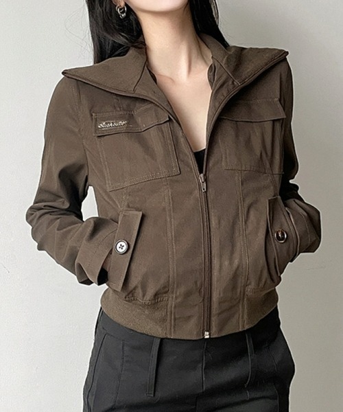 gossip!ロサンゼルス ミリタリージャケット モッズコート 「Y2K