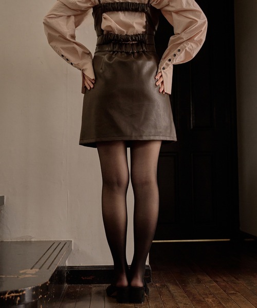 mideal（マイディール） パンツ high waist mini skirt / ハイウエスト