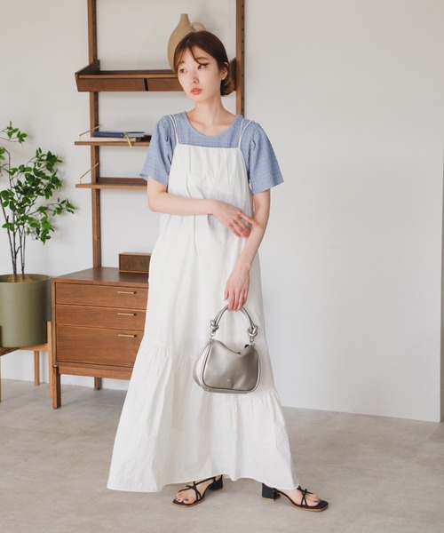 Kastane（カスタネ） キャミソールワンピース 0 ベージュ レディース