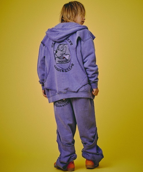 GALFY 紫 スカジャン ファー付き GALFY-パフパフ泥棒ジャケット – JACKROSE