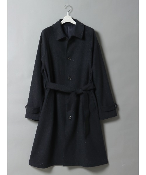 ステンカラーコート コート GOOVI ベルテッドステンカラーコート