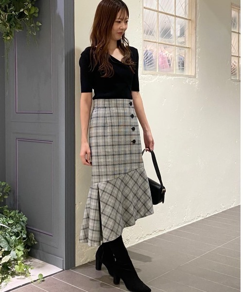 PINKY&DIANNE（ピンキー アンド ダイアン） スカート グレンチェック