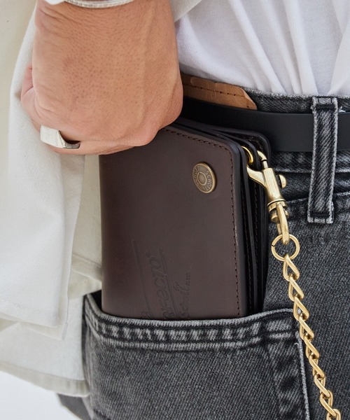 Schott（ショット）ブラウンレザー 長財布 Schott N.Y.C（ショット） 長財布 財布 Schott/ショット PERFECT
