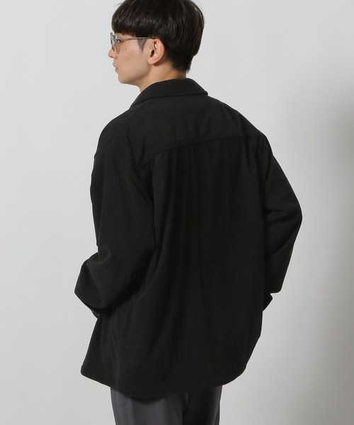 LAKOLE（ラコレ） シャツ 「セットアップ可」コーデュロイCPOシャツ