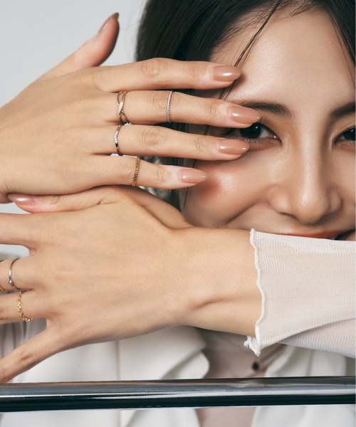 Jewel closet by L&Co. 指輪 リング K18 リング レディース メンズ 