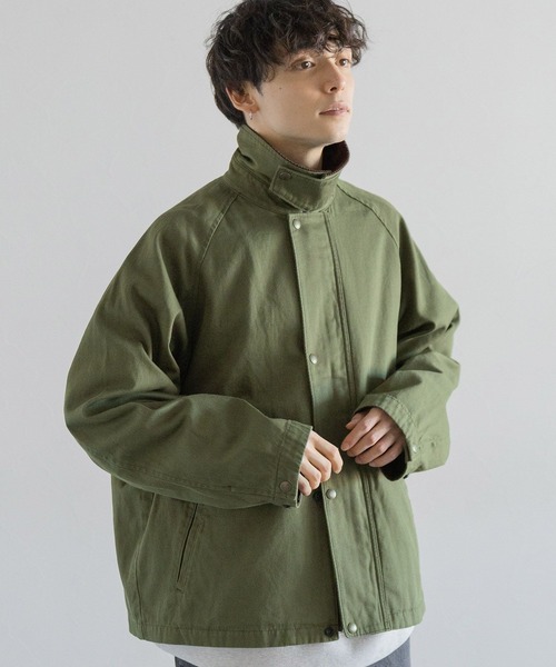 美品　Bedsidedrama プリーツレース　ブルゾン カーキ　ミリタリー　Ｆ THE NORTH FACE 