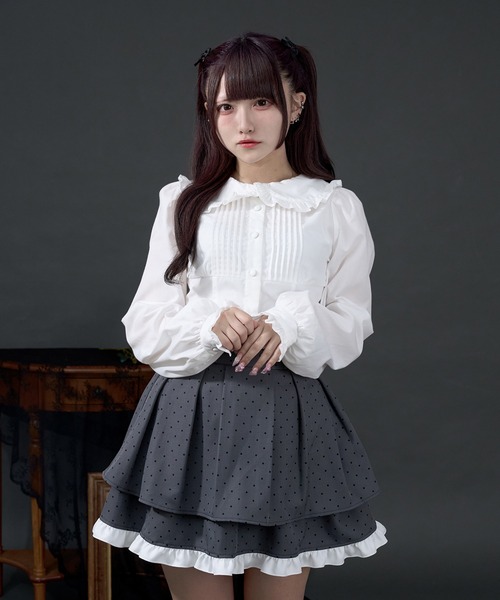 Pal elfy ブラウス シャツ コルセットフリルブラウス レディース