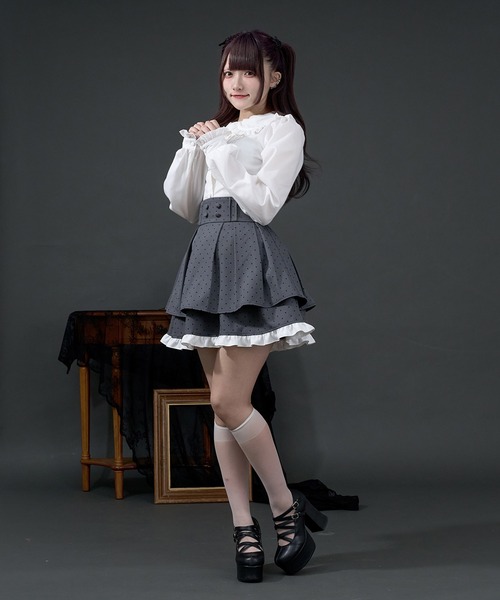 Pal elfy ブラウス シャツ コルセットフリルブラウス レディース