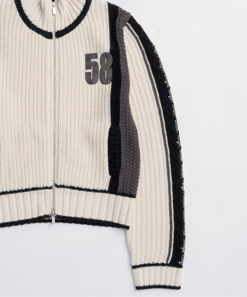 MAISON SPECIAL（メゾンスペシャル） ニット セーター Numbering High