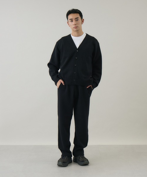 kuros'（クロス） パンツ 「kuros'オリジナル」ウールカシミヤニット